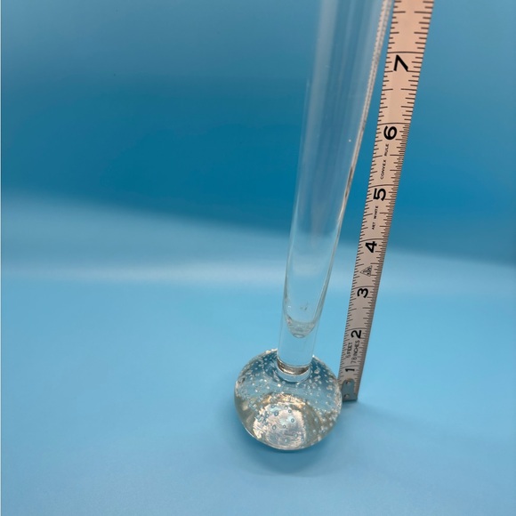 Vintage Swedish controlled bubble bud vase (unmarked Kosta Boda?) - Picture 5 of 16